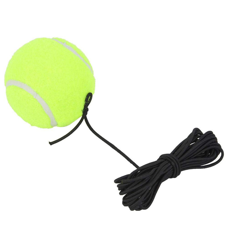 DOACT Tennis Ball, Tennis Ball Parking Aid,Tennis Beginner Training Ball with 4M Elastic Rubber String for Single Practice, Rubber Woolen Trainer Tennis Ball - NewNest Australia