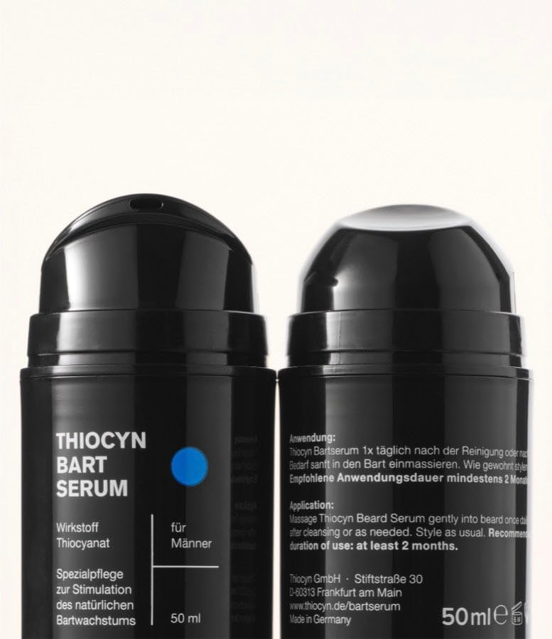 Thiocyn beard serum • Natural stimulation of beard growth • With triple effect for a well-groomed, strong beard • without side effects • Made in Germany • 50ml - NewNest Australia