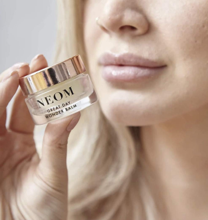 NEOM - Great Day Wonder Balm (12g) - Skin Smoothing Moisture for Lips & Dry Skin - NewNest Australia