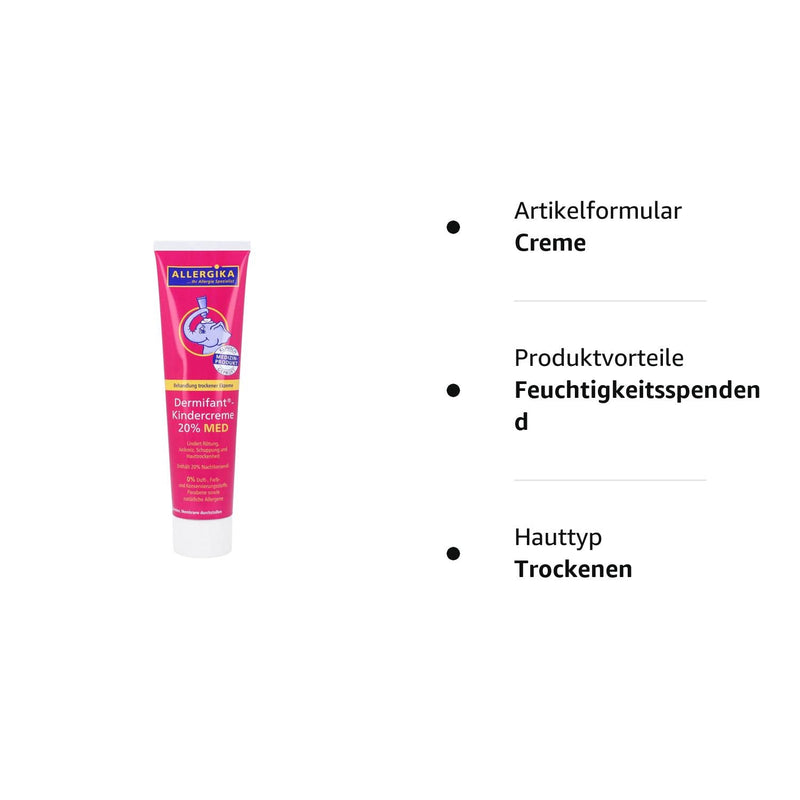 Dermifant children's cream 20% MED, 100 ml - NewNest Australia