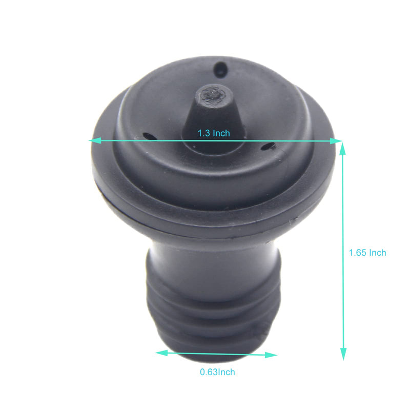 Wine Saver Vacuum Stoppers 24 Pack Rubber Wine Stoppers for Wine Saver Vacuum Pump Preserver, Bottle Rubber Corks to Preserve Wine Flavor Best Wine Air Vacuum Stoppers to Keep Wine Fresh 24Pcs Black - NewNest Australia