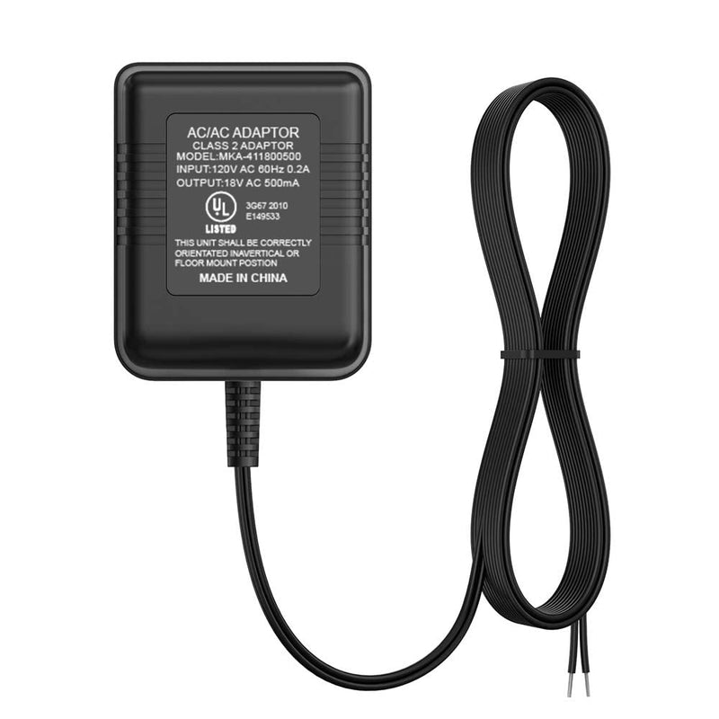 18V 500mA Video Doorbell Power Supply Adapter Compatible with Zmodo Doorbell/Nest Hello Doorbell Transformer(26FT Charging Cable) - NewNest Australia