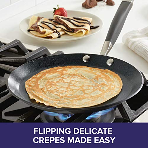 Anolon Advanced Home Hard-Anodized Nonstick Crepe Pan, 9.5-Inch, Moonstone - NewNest Australia