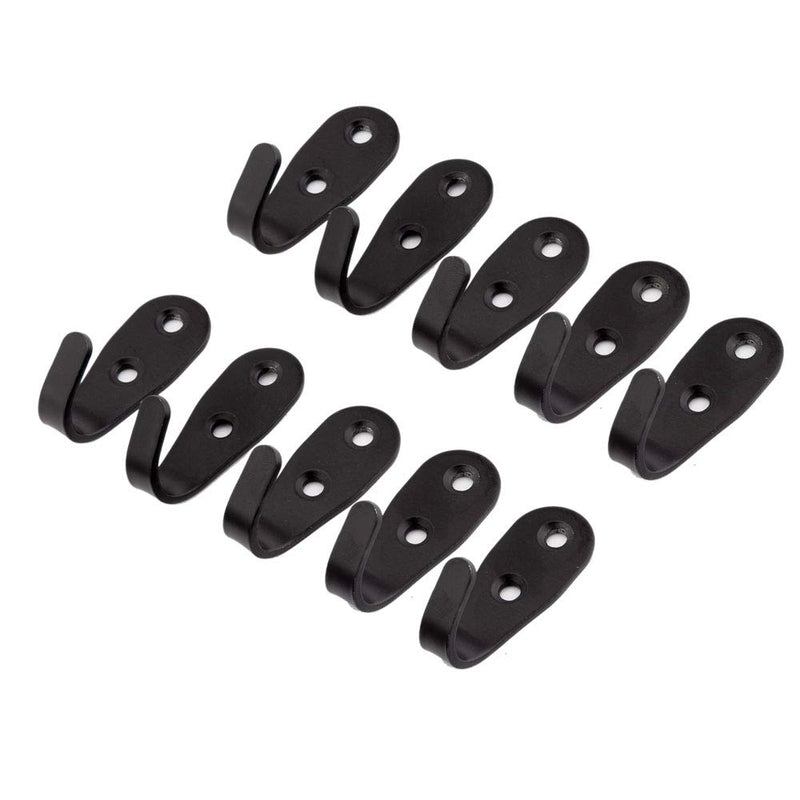 NewNest Australia - ULIFESTAR Heavy Duty Wall Hooks,Stainless Steel Screw On Hooks for Hanging Coats Plants Towels Keys Hats,Waterproof Single Shower Hanger Hooks for Garage Kitchen Bathroom Storage Organization 10 PCS U Shape Small 