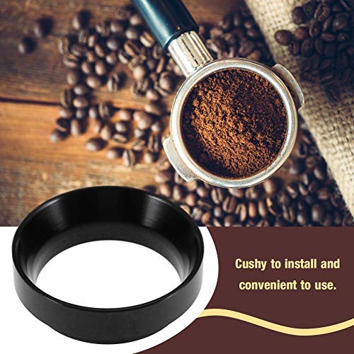 NewNest Australia - Espresso Dosing Funnel Aluminum Coffee Dosing Ring Replacement-for 58mm Portafilters ((Black)) (Black) 
