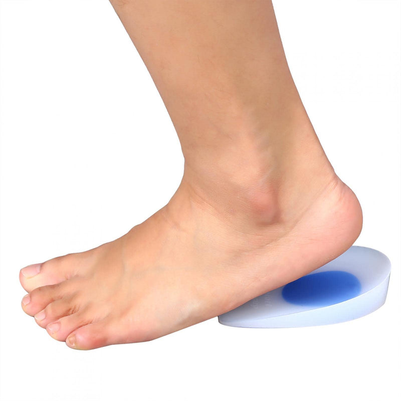 Heel Pads, 1 Pair Silicone Gel Heel Cup Cushion Plantillas Fascitis Plantar Pain Relief Insole Pad 2 Sizes With Soft Silicone Material For Women Men At Home (L 39-46) - NewNest Australia