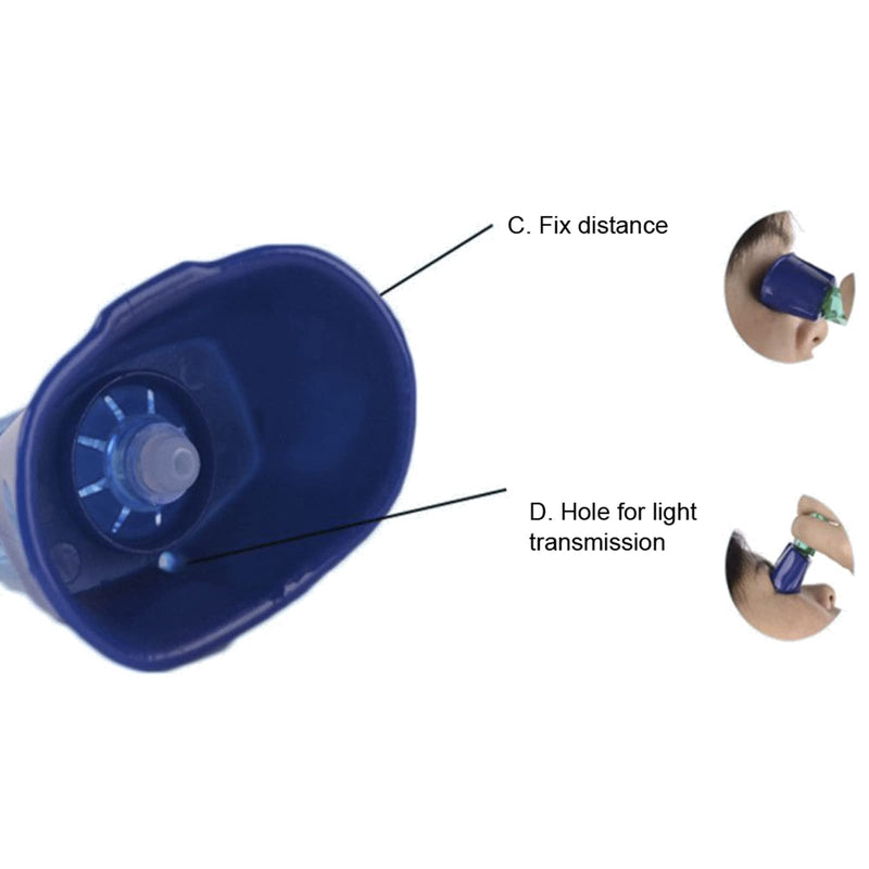 Eyedrop Guide Aid, Portable Eye Drop Helper Applicator Aid Bottle Eyedrop Bottle Dispenser Holder Tool for Any Ages, Reusable and Hand Washable - NewNest Australia