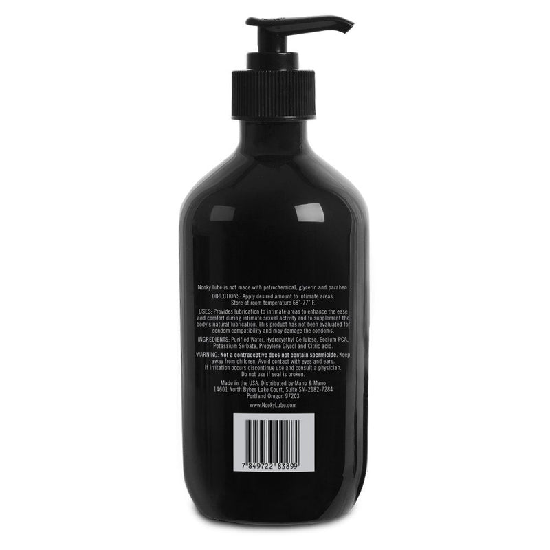 Personal Lubricant. Nooky Lube Natural Water Based Lubes for Men and Women. 16 Ounce. Made in USA (16oz) - NewNest Australia