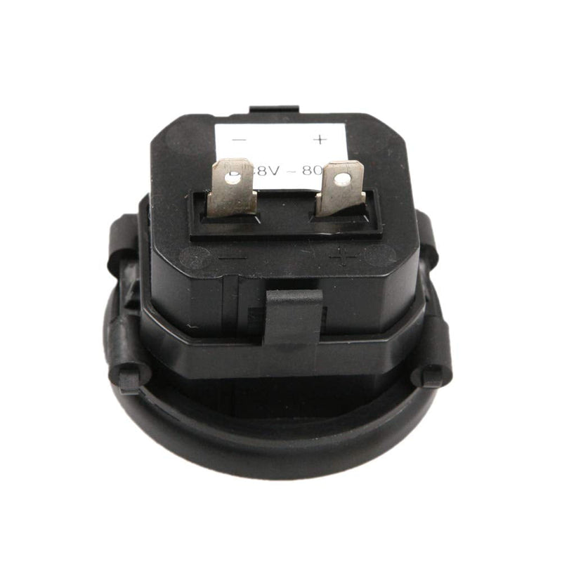 ATOPLEE Quartz Round Back Trim Ring Hour Meter Boat Tractor Generator Engine Mower Golf Cart ,Voltage: DC (6~80)V - NewNest Australia