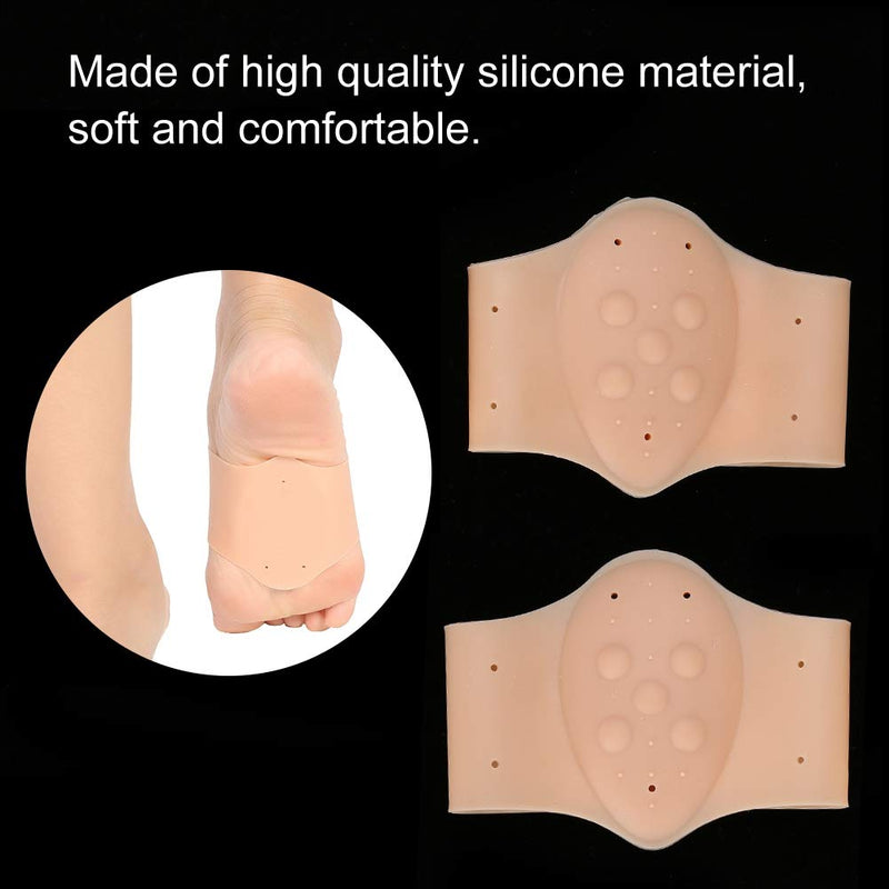 Alucy 1 Pair/Set Shoe Insoles, Orthopedic Insole, Arch Pads Orthotic Insoles, Orthotic Feet, Silicone Footpieces, Cushion, Arch Support Insole Pad (Tono De Piel) - NewNest Australia