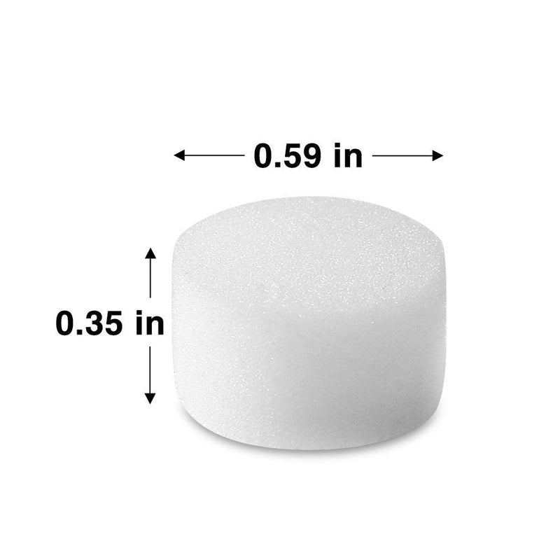 Nispira Replacement Sponges Air Filter Compatible with Adult/Kid Compressor System Cool Mist Inhaler Vaporizer, 12 Filters - NewNest Australia