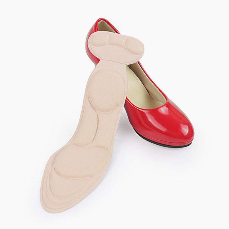 HEALIFTY Non-Slip High Heel Pads High Heel Grips Self-Adhesive Shoe Insoles Cushion Pads Sticker Foot Care Protection (Apricot) - NewNest Australia