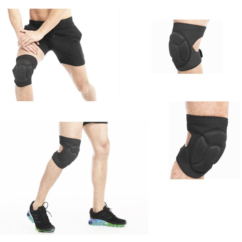 Men/Women Adult Crawling Knee Pads For Cleaning, Work, Construction, Floors,With Velcro Soft Foam Kneepads Perfect For Gardening And Housework,Painter,Housekeeping,Weeding/Planting,Photographe.Black S Black Small - NewNest Australia