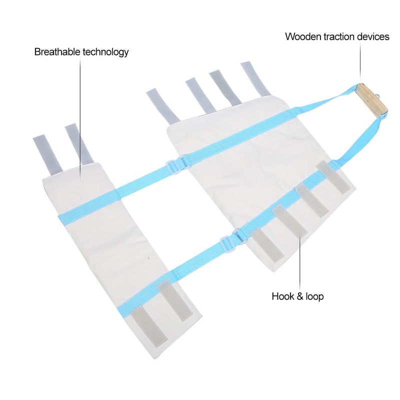 Lower Limb Traction,Belt Thigh Traction Strap Fracture Correction Recovery Traction Strap Fracture Pull-Down Fixation Belt Leg Knee Stretch Brace Knee Brace Pull-Down Belt Protector(M) - NewNest Australia