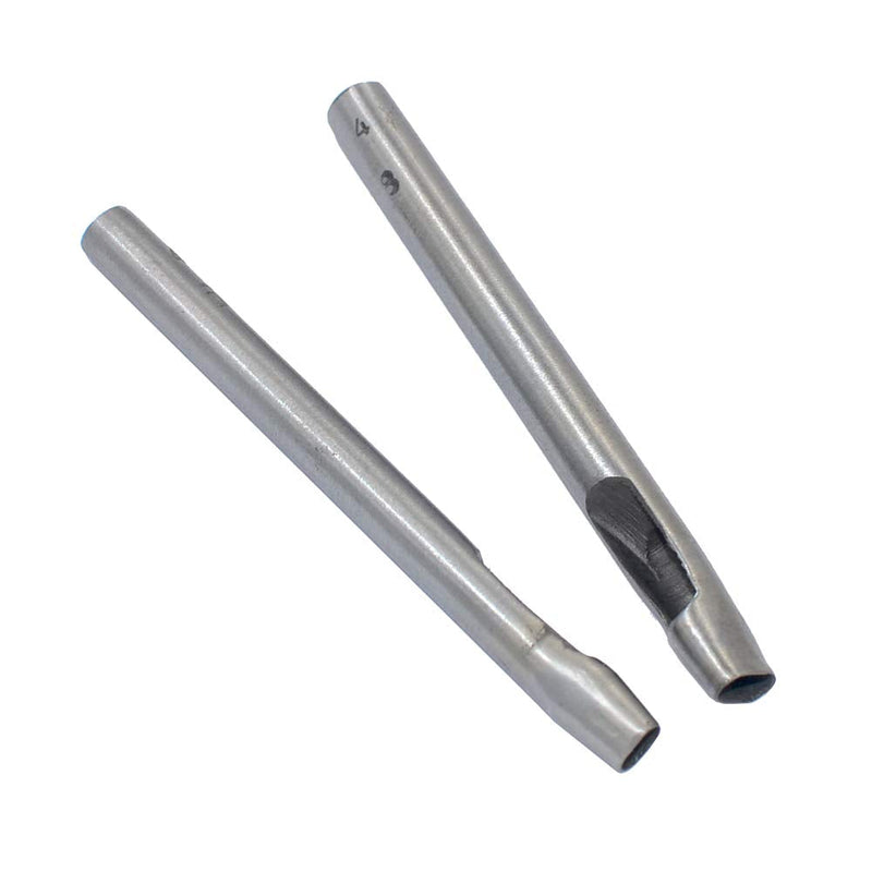 DGOL 6 Sizes Leather Oval Hole Punch Belt Hollow Punching Cutting Cutter Tool Kit - NewNest Australia