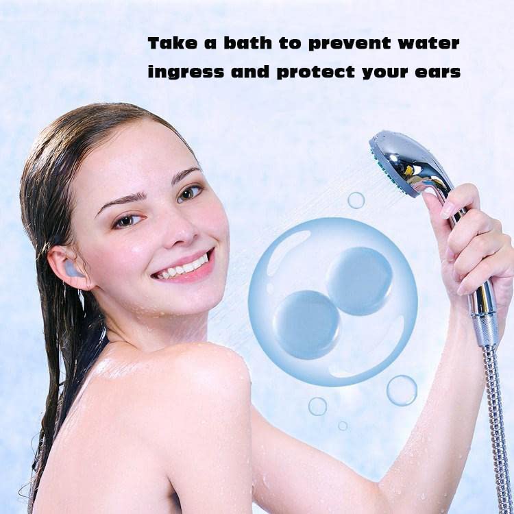 8 Pairs Silicone Mud Earplugs, Soft And Comfortable, Reusable And Squeezing, Waterproof, Silicone Ear Plugs With Noise Cancellation, Suitable For Swimming, Running, Sleeping And Travel - NewNest Australia