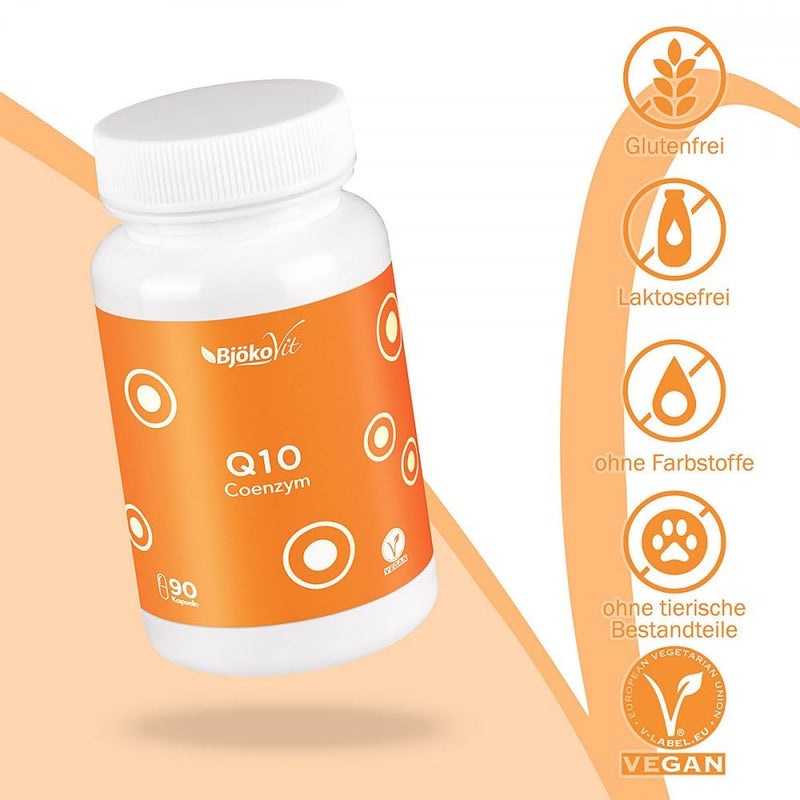 Coenzyme Q10 100 mg vegan capsules 90 pieces - NewNest Australia