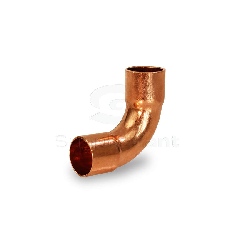 Supply Giant DDMU0038-5 90 degrees Long Turn Sweat Elbow Copper Fittings, 3/8 - NewNest Australia
