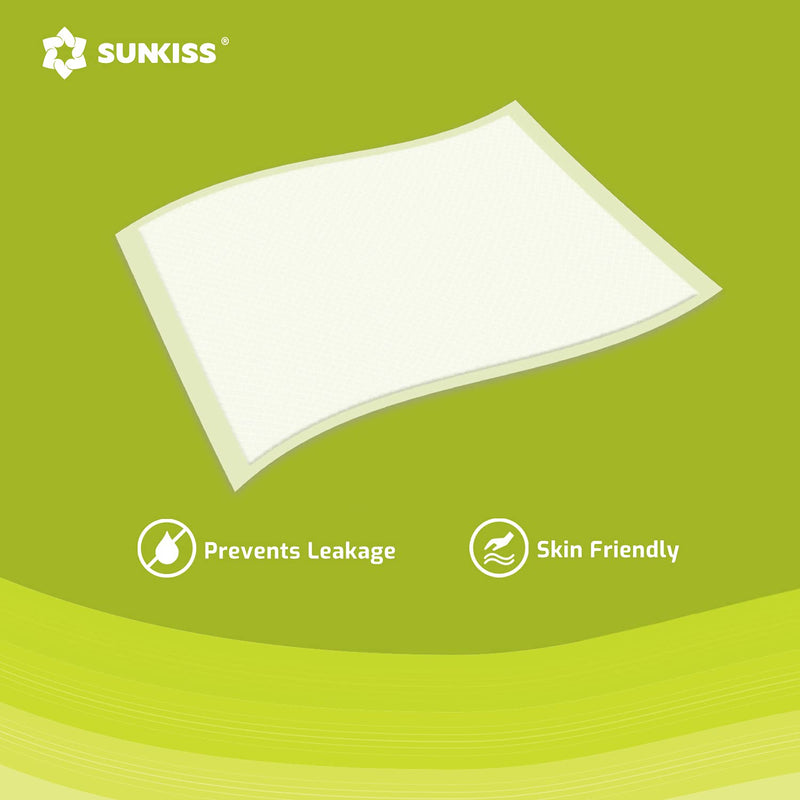 Sunkiss Trustplus Incontinence Pad 90 X 90 Cm, Absorbent Incontinence Pad, Baby Changing Mat, Bed Pad Incontinence Disposable, Training Pad For Puppies, Pack Of 10 - NewNest Australia