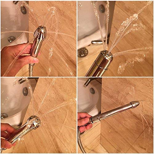 Nozzle Shower 3 Heads Aluminum Cleaner Cleansing Colonic Douche System Cleaner(Silver) - NewNest Australia