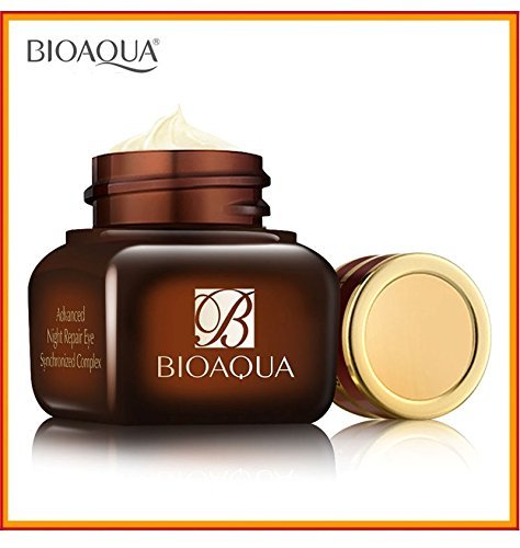 BIOAQUA Night Repair Delicate Skin Around Eyes Crystal Firming Tightening Cream Nourishing Moisturizing Brilliance - NewNest Australia