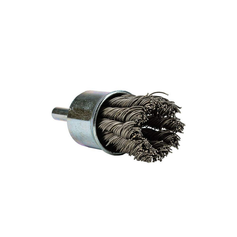 Forney 72266 End Brush, Coarse Twist Knotted with 1/4-Inch Shank, 3/4-Inch-by-.020-Inch - NewNest Australia