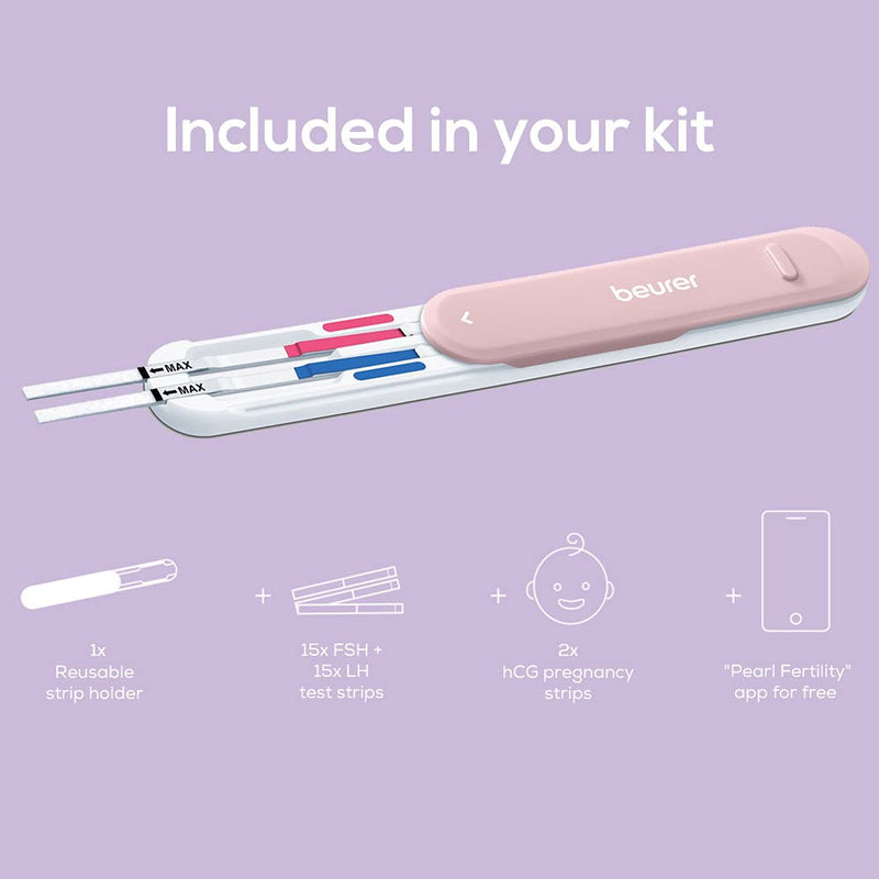 Pearl by Beurer Fertility Tracker, Fertility Monitor For Natural Family Planning, Track Your Cycle And Calculate Your Ovulation Up To 8 Fertile Days - NewNest Australia