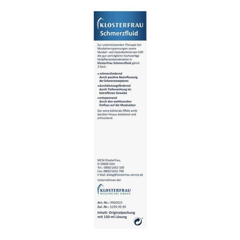 KLOSTERWOMAN pain fluid 150 ml - NewNest Australia