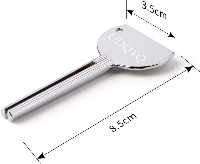 UDQYQ 3 pieces tube squeezer, stainless steel tube squeezer, metal toothpaste squeezer, tube dispenser, save toothpaste, creams, paint, ointment, no more mess and waste. Silver - NewNest Australia