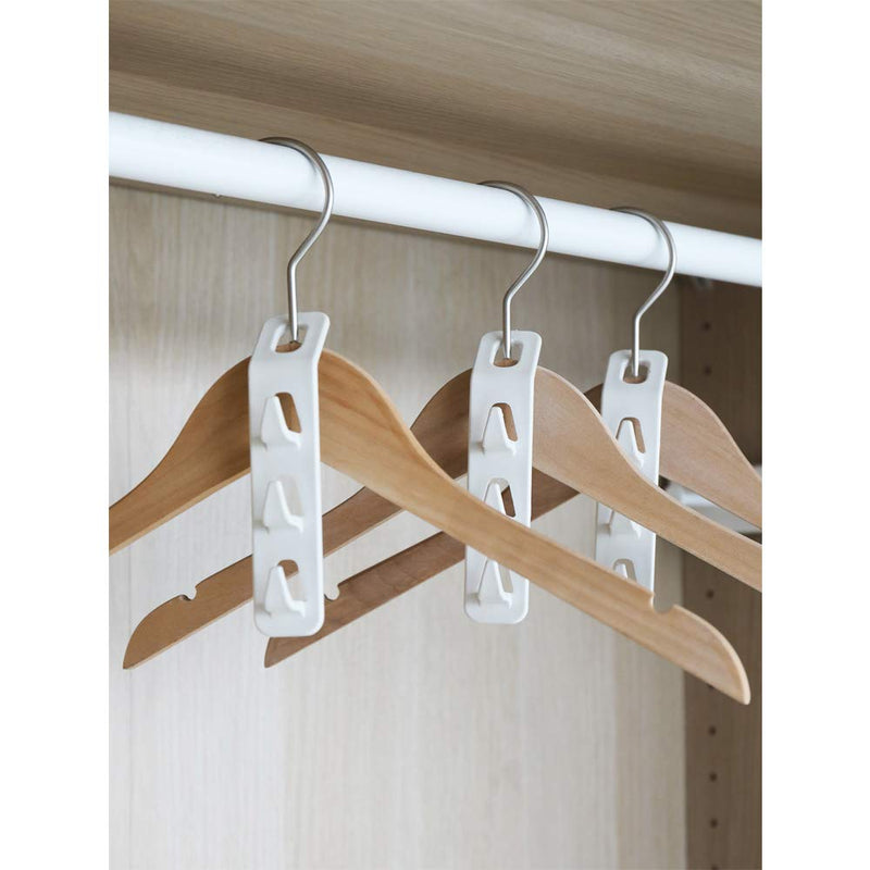 NewNest Australia - Clothes Hanger Connector Hooks, Cascading Clothes Hanger Hooks, pace Saving Series Multi-Function Multi-Layer Wall Chest Hanger Hook(12 Pcs) 
