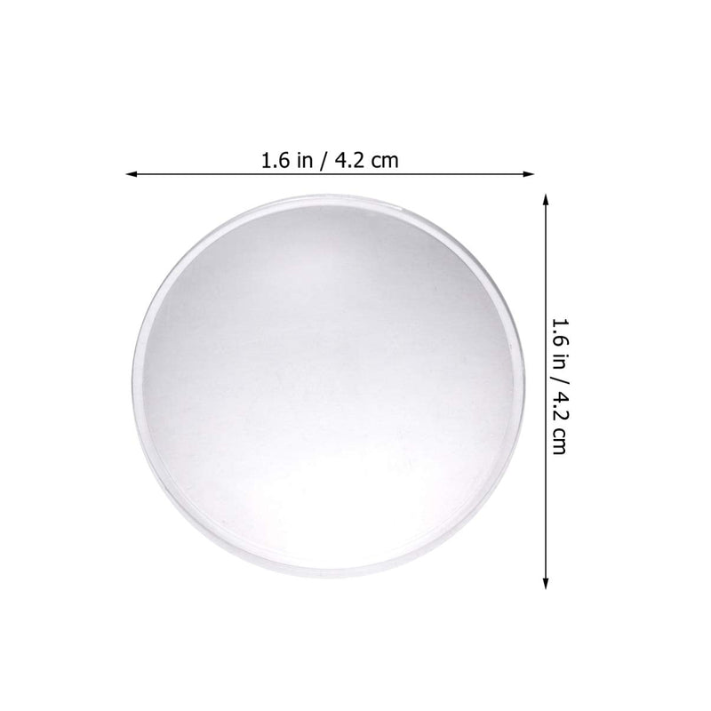 Hemobllo Optical 3D Lens for Magnifier - 20 Pcs 42mm Diameter Double Convex Lenses 68mm Focal Lengths Biconvex Lens Magnifying Glass Lens Optical Plastic PMMA Lens - NewNest Australia