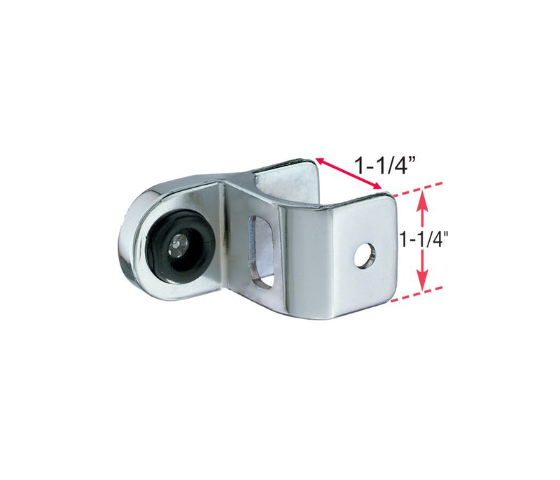 Harris Hardware TP5510-B Harris TP5510 Strike & Keeper Die Cast Zamac Bracket for Metal Partitions, Chrome Plated - NewNest Australia