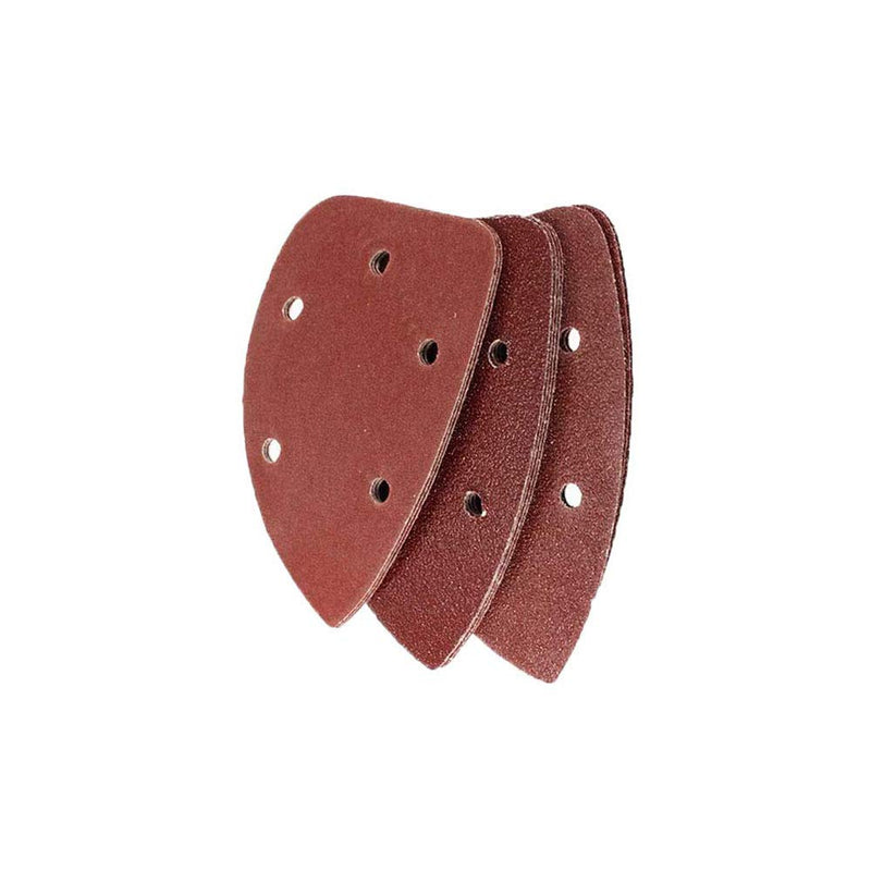 KingBra 40 Grit Mouse Detail Sander Sandpaper 5 Holes Sander Pads Hook and Loop Sanding Sheets, Pack of 30 40 Grit 5 Holes - 30 Pcs - NewNest Australia