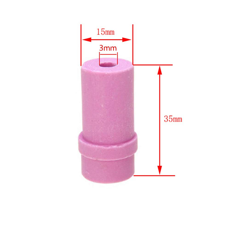 10 Pcs Ceramic Sandblaster Nozzle,Air Siphon Sand Blasting Gun Sandblasting Parts Ceramic Nozzle（3mm） 3mm - NewNest Australia