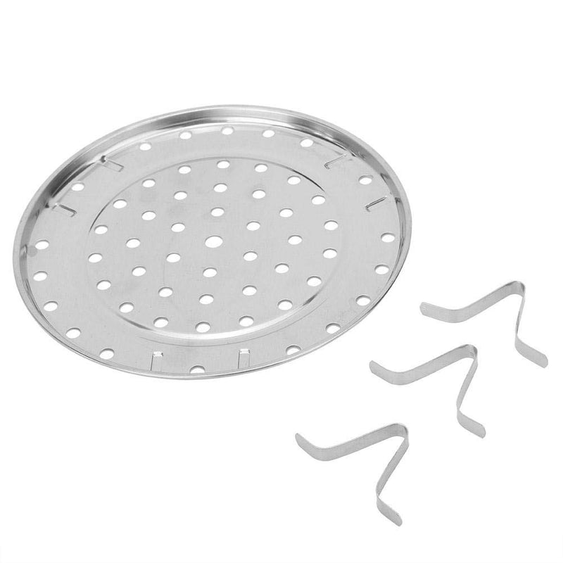 Stainless Steel Steamer Rack, Round Steam Holder Tray Shelf Cooking Accessories(9.5in) 9.5in - NewNest Australia