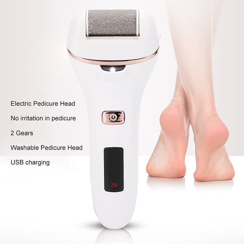 Electric Hard Skin Remover - Callus And Hard Skin Remover Electric Manicure And Pedicure Tool Electronic Foot File Grinder Rechargeable For Removal Of Callus - NewNest Australia