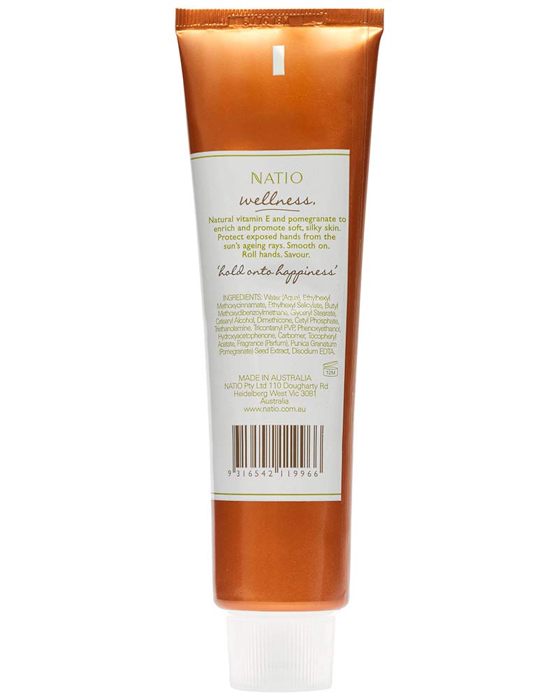 Natio Wellness Hand Cream SPF15 100ml - NewNest Australia