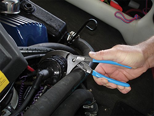 Channellock 209 9-Inch Oil Filter & PVC Pliers | Ideal for Engine Filters, Conduit, and Fittings | Forged from High Carbon Steel | Made in the USA,Blue - NewNest Australia