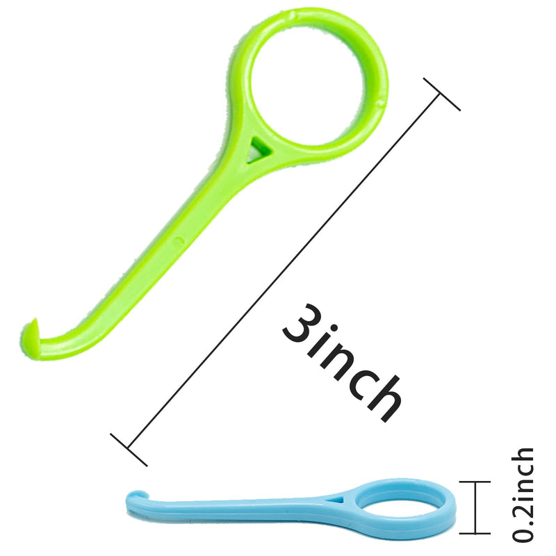 6 Pieces Aligner Removal Tool Invisible Tooth Removal Aligner Chewies and Removal Tool Kits Retainer Remover for Invisible Braces Tooth Cleaning Oral Care (White, Yellow, Pink, Green, Blue，Rose Red) - NewNest Australia