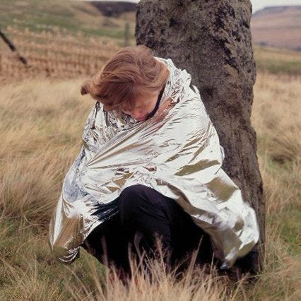 OFKPO Pack of 10 premium rescue blankets, first aid blanket, rescue film, cold protection, waterproof emergency blanket blanket for hiking, camping, skiing - NewNest Australia