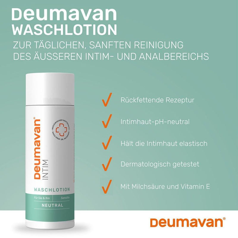 Deumavan Intimate Wash Lotion Neutral 200 ml - NewNest Australia