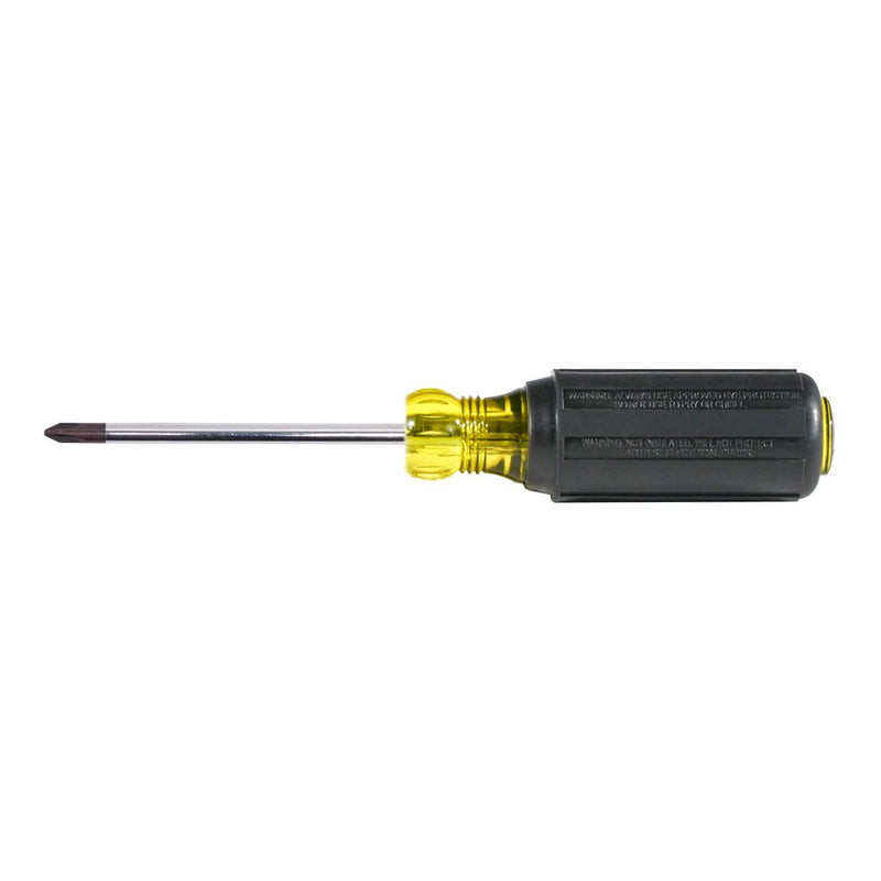 Klein Tools 603-3 #1 Phillips Head Screwdriver with 3-Inch Round Shank and Cushion Grip Handle - NewNest Australia