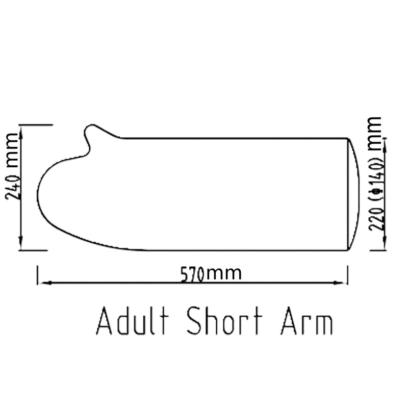 HKF HO KI HO Cast Protection Waterproof Arm for Adults, Reusable Plaster Shower Protection Arm Keep wounds and bandages dry while bathing - NewNest Australia