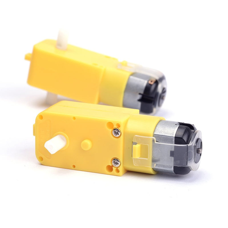 Cylewet 2Pcs Gear Motor Dual Shaft for Smart Car Robot Arduino (Pack of 2) CYT1037 - NewNest Australia