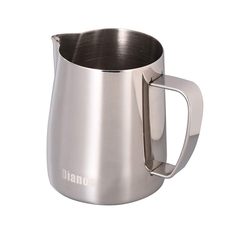 Dianoo Stainless Steel Milk Frothing Pitcher Creamer Frothing Pitcher Latte Art Cup for Espresso Cappuccino Coffee 600 ML - NewNest Australia