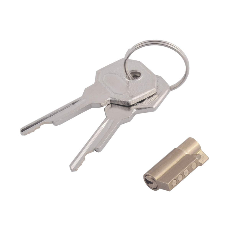 TERNENCE Lock Core Metal Male Chastity Device Stealth Lock Cock Cage Brass Lock Cylinder S001 - NewNest Australia
