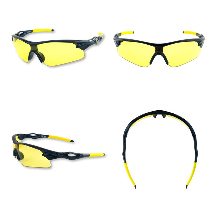 iLumen8 BEST Shooting Glasses UV Blacklight Yellow Vision Safety Eye protection 1 Pair - NewNest Australia