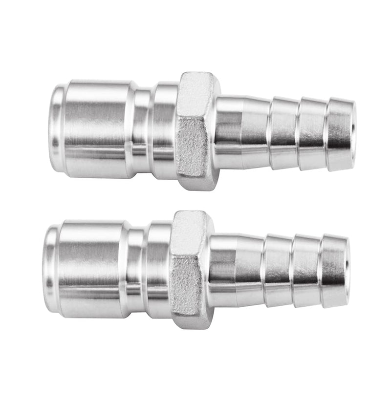 Stainless Steel Homebrew Fitting,1/2" Barb Male Quick Disconnect,Homebrewing Quick Connector.2 Pack - NewNest Australia