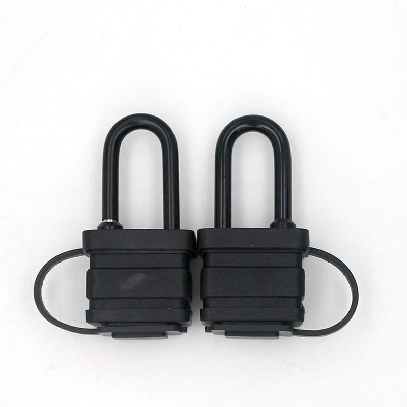 40mm 2-Heavy Duty Waterproof Padlock - Ideal for Home, Garden Shed, Outdoor, Garage, Gate Security (2 Pieces Set, Send a Small Password Lock) - NewNest Australia