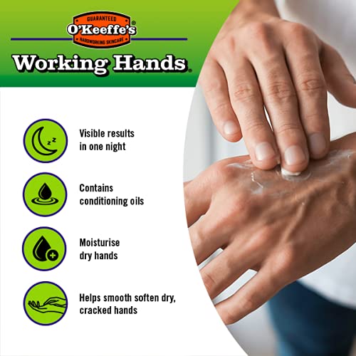 O'Keeffe's Working Hands Overnight 80ml & Working Hands 85g (Twin Pack) - NewNest Australia